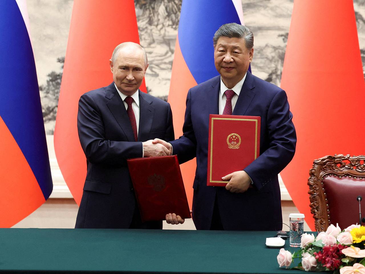 Раскрыты темы чаепития Путина с Си