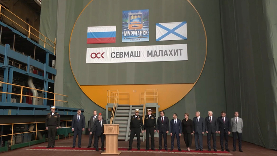 
                    На &laquo;Севмаше&raquo; заложили атомный подводный крейсер &laquo;Мурманск&raquo; проекта &laquo;Ясень-М&raquo;

        